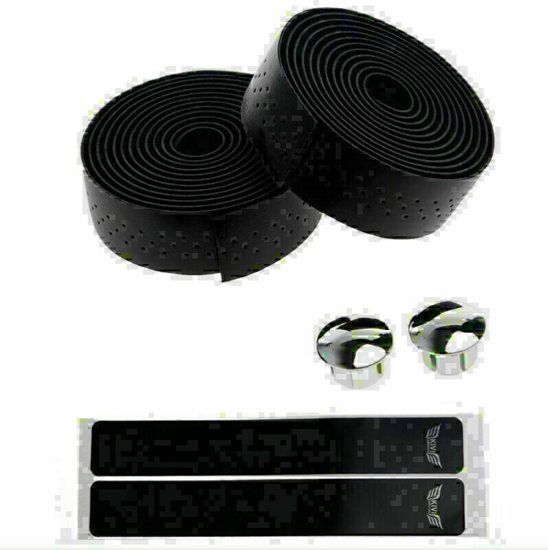 Soft Leather Road Bike Handlebar Belt Bicycle Grip Bar Wrap Ribbon Tape 1 Set
