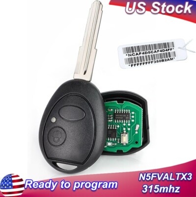 1999 2000 2001 - 2004 for Land Rover Discovery 2 Remote Key Fob N5FVALTX3 315MHz