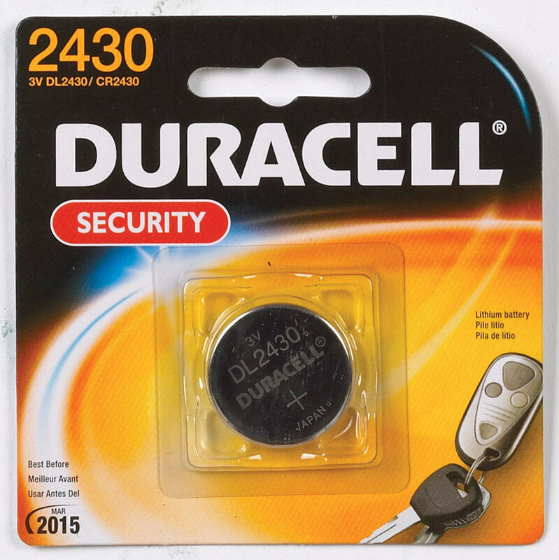 DURACELL 2430 Security Fitness Electronic + More 3 Volt Lithiu...