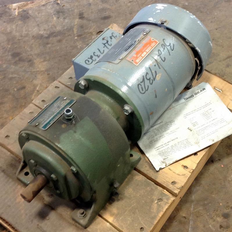 Ohio Motor Electric Motors Surplus Industrial Equipment