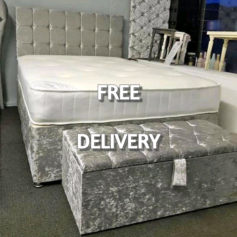 DIVAN BEDS SALE! UK MANUFACTURED Beds with FREE Headboards and Deliver
