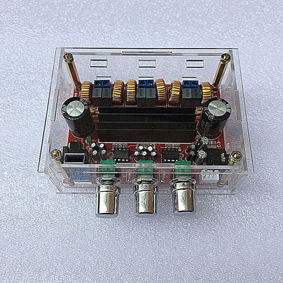 DC12-24V TPA3116D2 2.1 Channel Digital Subwoofer Power Amplifier Board+case