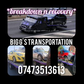 Breakdown and recovery 