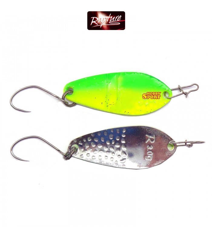 DRONE LD SPOON  3,5 GR  YELLOW GREEN AREA TROTA   RAPTURE  18810382