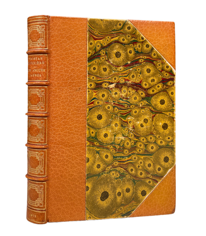 Corbiere (Tristan). Les Amours Jaunes. Edition Originale. Reliure De Georges Hus