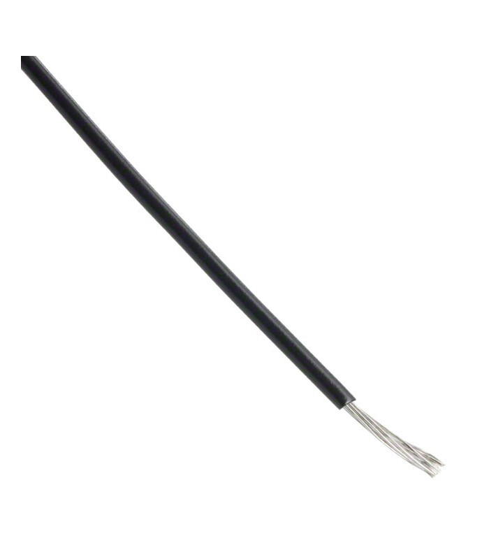 CÃ¢Ble Unipolaire Pvdf Awg 22 600v Noir