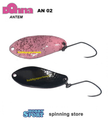 ANTEM SPOON DOHNA AN02  2,5 GR  MADE IN JAPAN TROUT AREA SPINNING