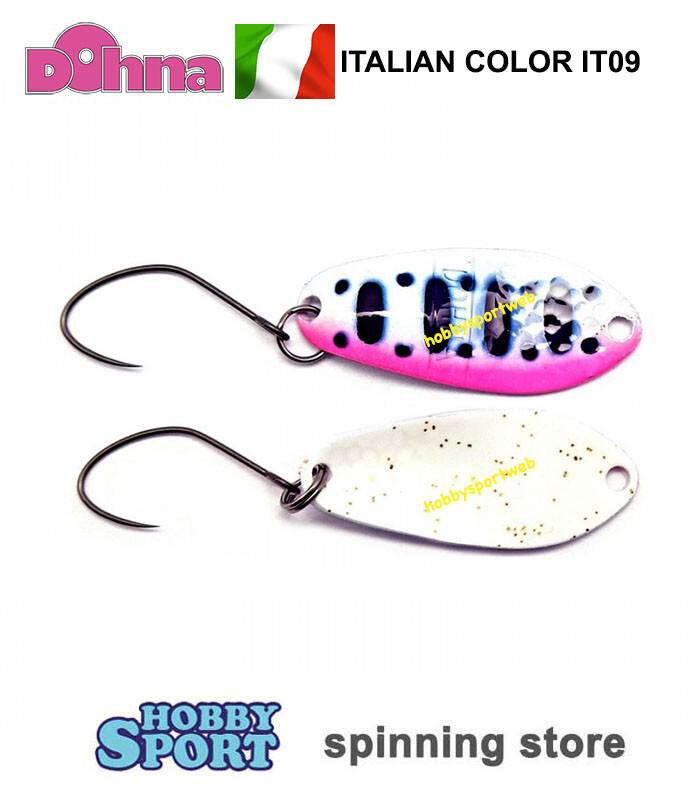 ANTEM SPOON DOHNA BS 3,0 GR  COL. IT09  ITCOLOR ONDULANTE JAPAN TROUT AREA SPIN