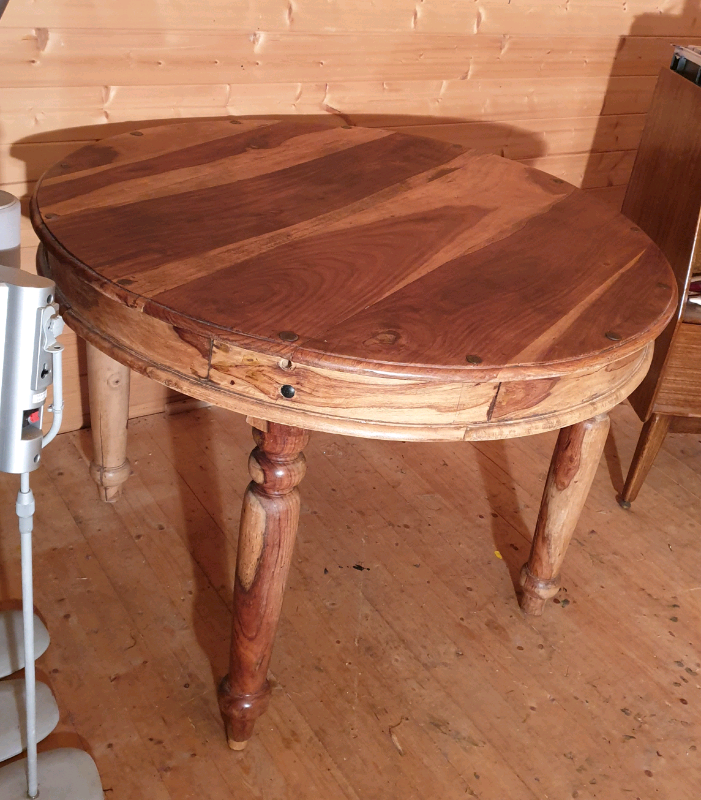 Large Round Jali Wood Indian Table in Bangor, Gwynedd Gumtree