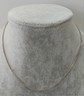 Estate Jewelry Box Link .925 Sterling Silver Necklace 16" 1.6mm