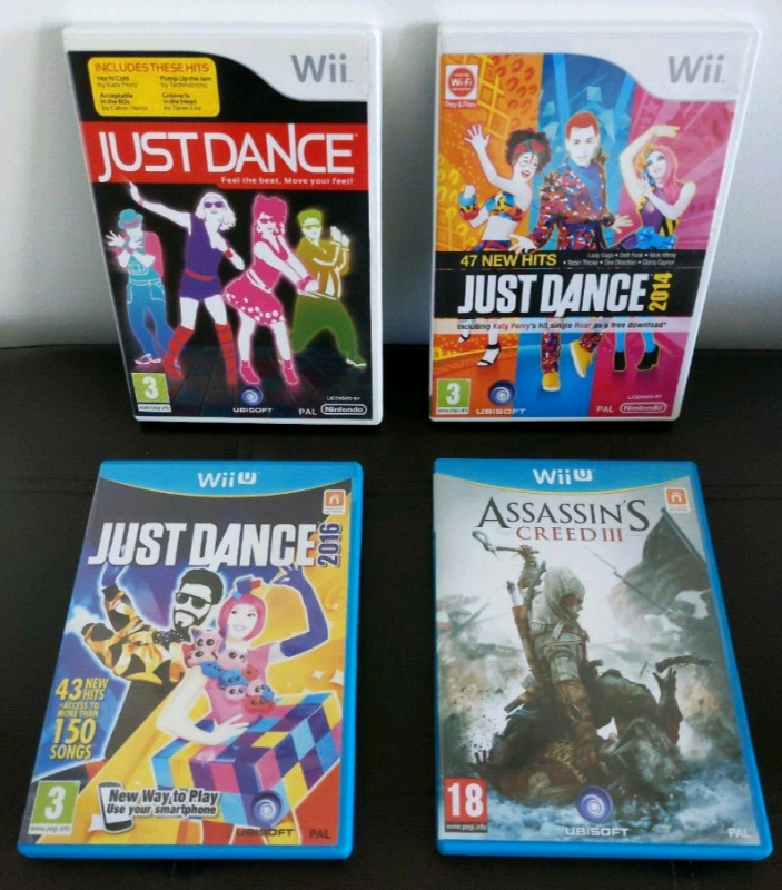 Nintendo Wii U Games Just Dance Assassin S Creed In Edmonton London Gumtree