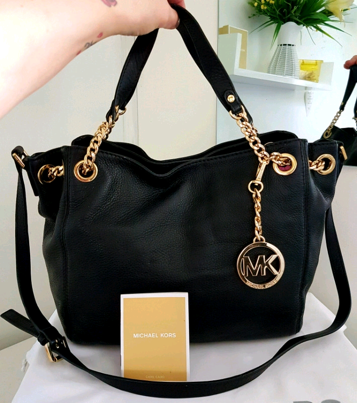 (Jo's post) Michael Kors black soft leather JET SET CHAIN BAG in Middleton, Manchester Gumtree