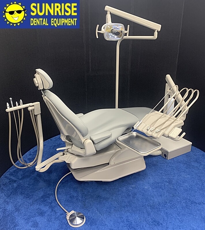 ADEC 1040 Cascade Radius Euro Style Dental Operatory Package Dual HVE