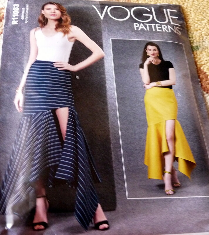 【新品タグ付き】ハルノブGRETA SKIRT NEW SKIRT VOGUE Sewing Pattern 16-18-20-22-24 UNCUT R11083