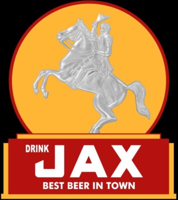 Jax Beer, Best in Town - New Orleans, LA DIECUT NEW Sign 40'' Tall USA STEEL