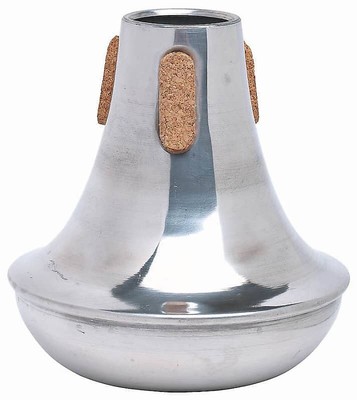 Mute for Trombone and Trumpet Aluminum Straight by Belmonte