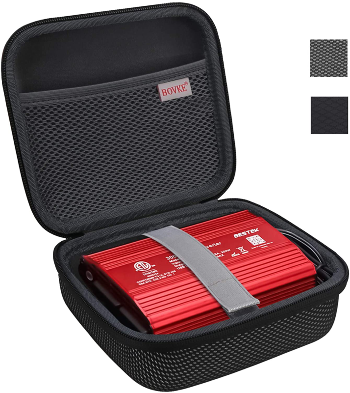 Bovke Hard Travel Case For Bestek 300W Power Inverter Dc 12V To 110V Ac Car Inve
