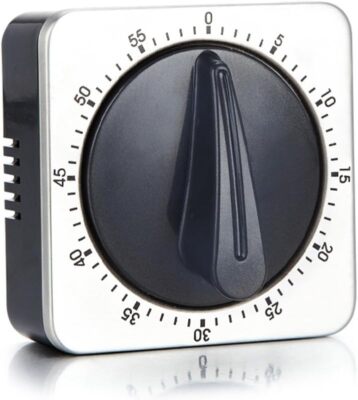 Kitchen Timer 60 Minute Timing with 80dB Alarm Sound Magnetic Countdown... 