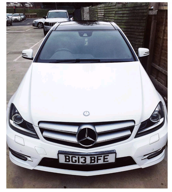 Mercedes C Class 250D AMGLine 2 door PANORAMIC SUNROOF 2013 Excellent