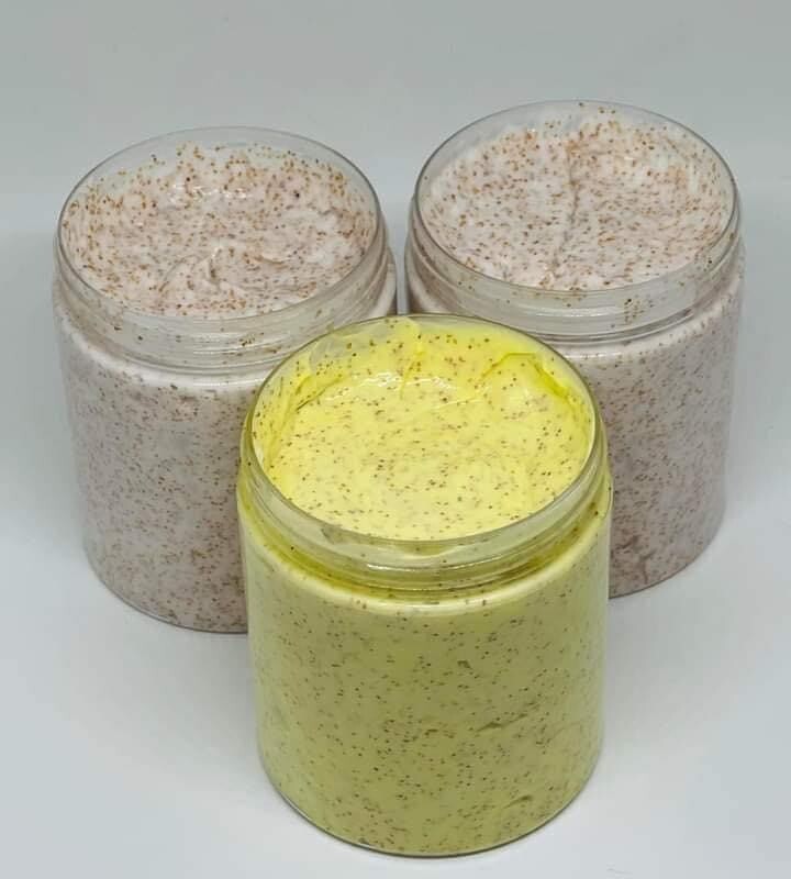 Gommages Au Curcuma /Gommage Au Riz/ Gommage Au Candy