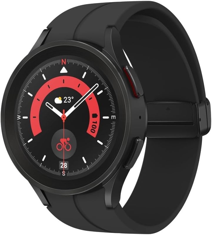 Samsung Galaxy Watch5 Pro 45mm GPS only Wifi Black Excellent Condition