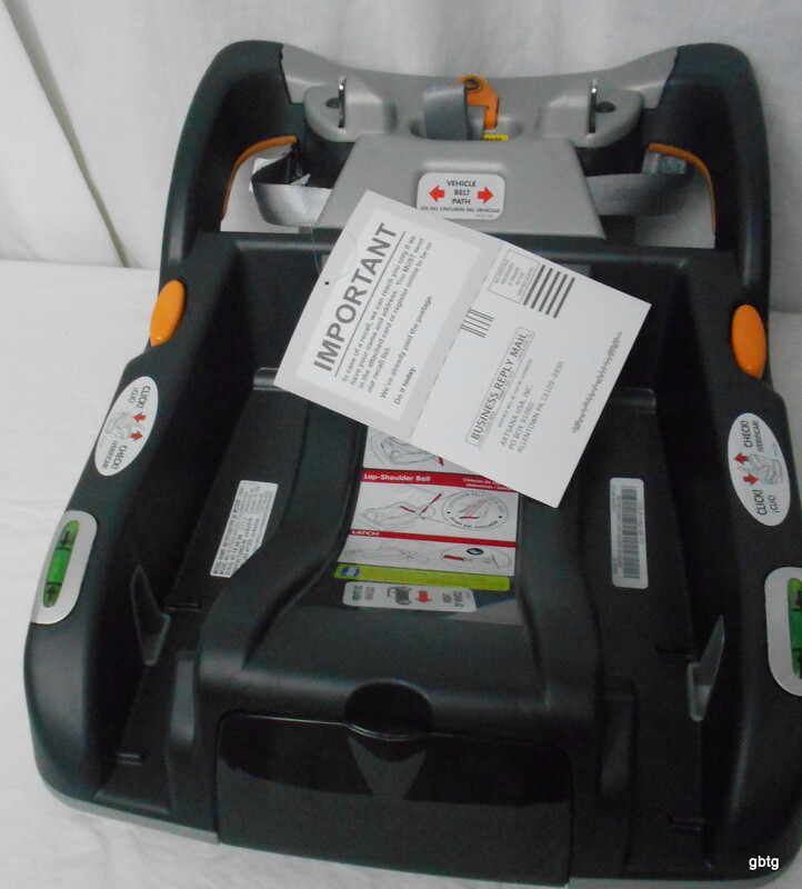 Chicco KeyFit and KeyFit 30 Infant Car Seat Base in Black/Grey LTX578 New