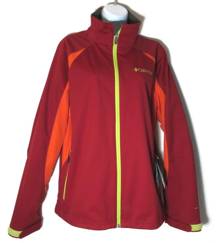 

Женская красная универсальная куртка COLUMBIA TECHONIC SOFTSHELL, размер  #WM3183-678, Red/orange/yellow