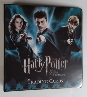 HARRY POTTER AND THE ORDER OF THE PHOENIX TRADING CARD ALBUM NON-HOLO