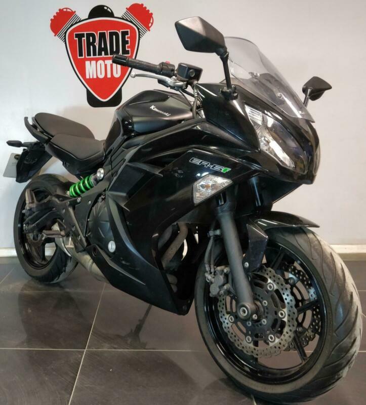 2015 65 KAWASAKI ER6F EX 650 EFF NINJA BLACK TRADE SALE ...