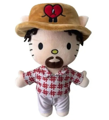 Hello Kitty Famous Celebrity Artist Singer Plush Teddy Toy TikTok Trending Viral
