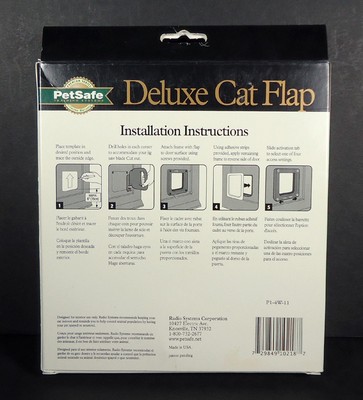 PetSafe White DELUXE CAT FLAP Door P1-4W-11 - New in Box