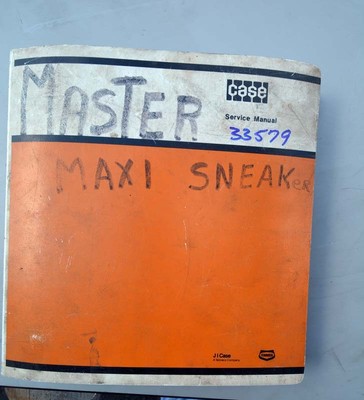 Case Maxi-Sneaker 1981 Service Manual (Inv.33579)