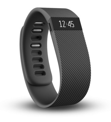 Fitbit Smart Watch Charge Wireless Activity Wristband, Black, Small