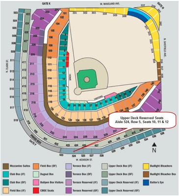 Chicago Cubs VS Pittsburgh Pirates - Sept 26, 2018 (3 tickets/seats together)