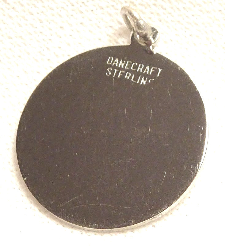 Aries Charm Sterling Silver New Old Stock Vintage Danecraft zodiac astrology