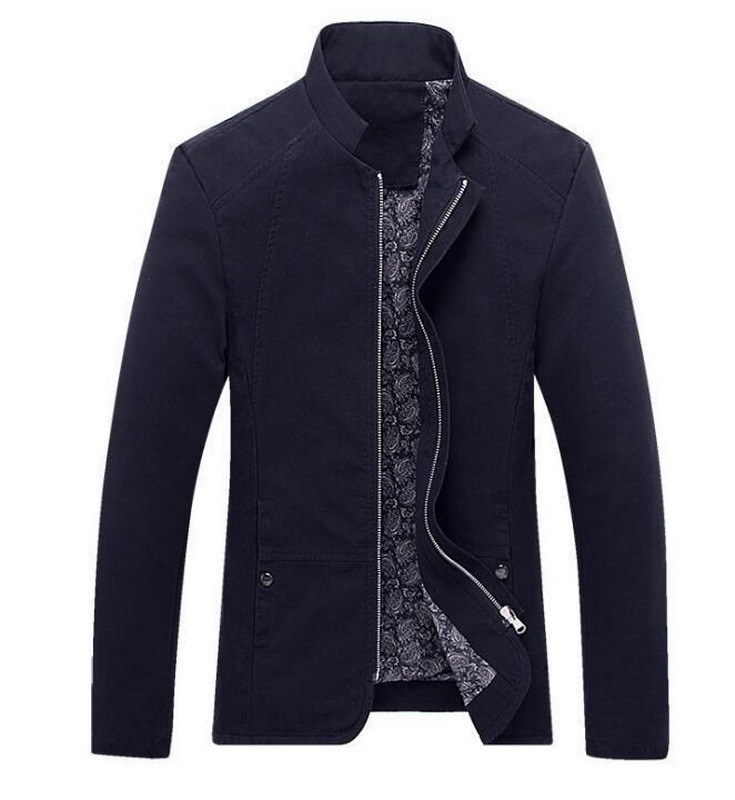 New Spring Men's jackets casual jacket coats stand collar Slim Short
