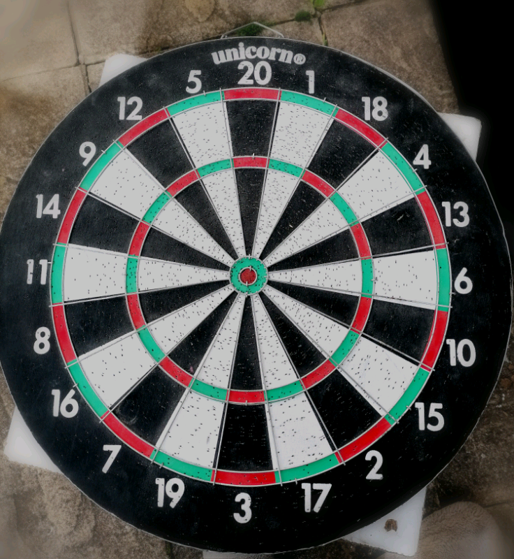 Dart board Unicorn in Whitchurch, Cardiff Gumtree