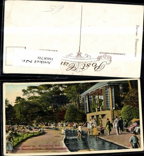 166876,Bournemouth Childrens Corner and New Bandstand Schwimmbad Kinder img