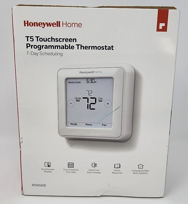 Honeywell RTH8560D 7 Day Programmable T5 Touch Screen Thermo
