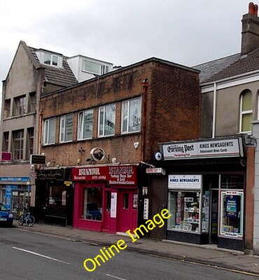 Photo 6x4 Kings Newsagents and Snipps Barber Shop, Swansea Swansea/Abert c2014