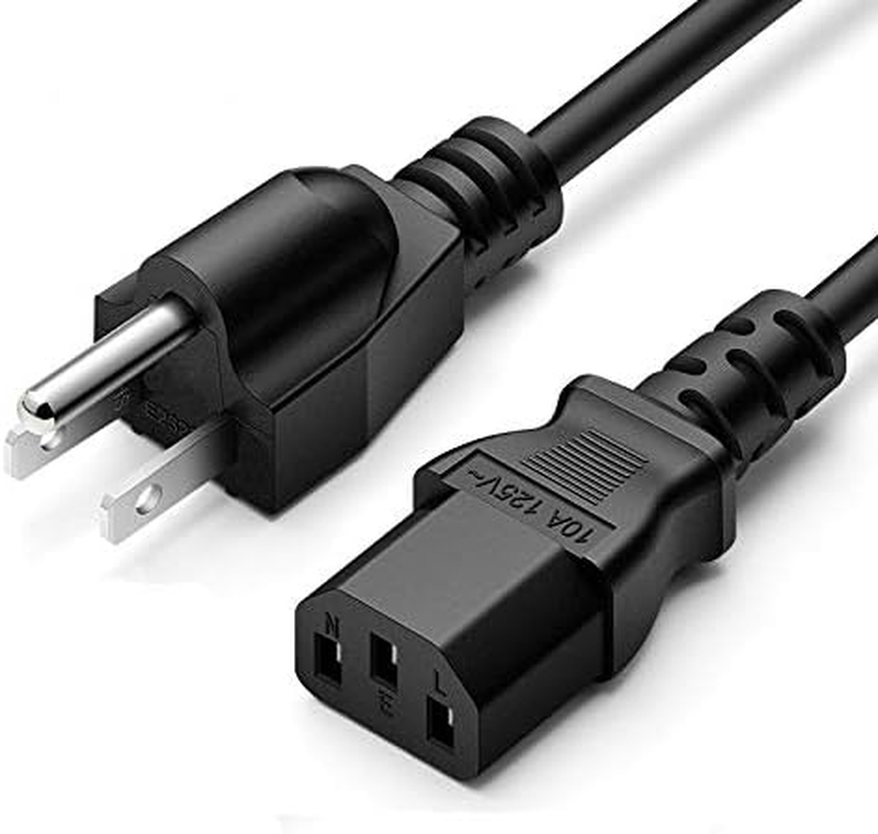 AC Power Cord 6Ft 3 Prong for Ion Explorer Bluetooth Speaker Charger Adapters