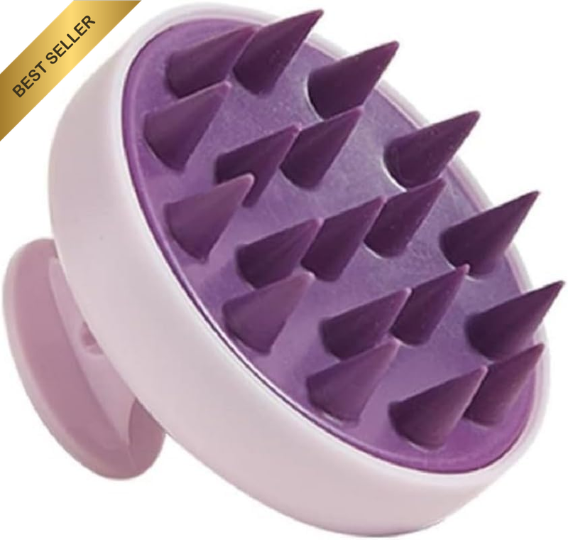 Hair Scalp Massager Soft Silicone Scalp Brush Shampoo Brush Scalp Exfoliator Sca
