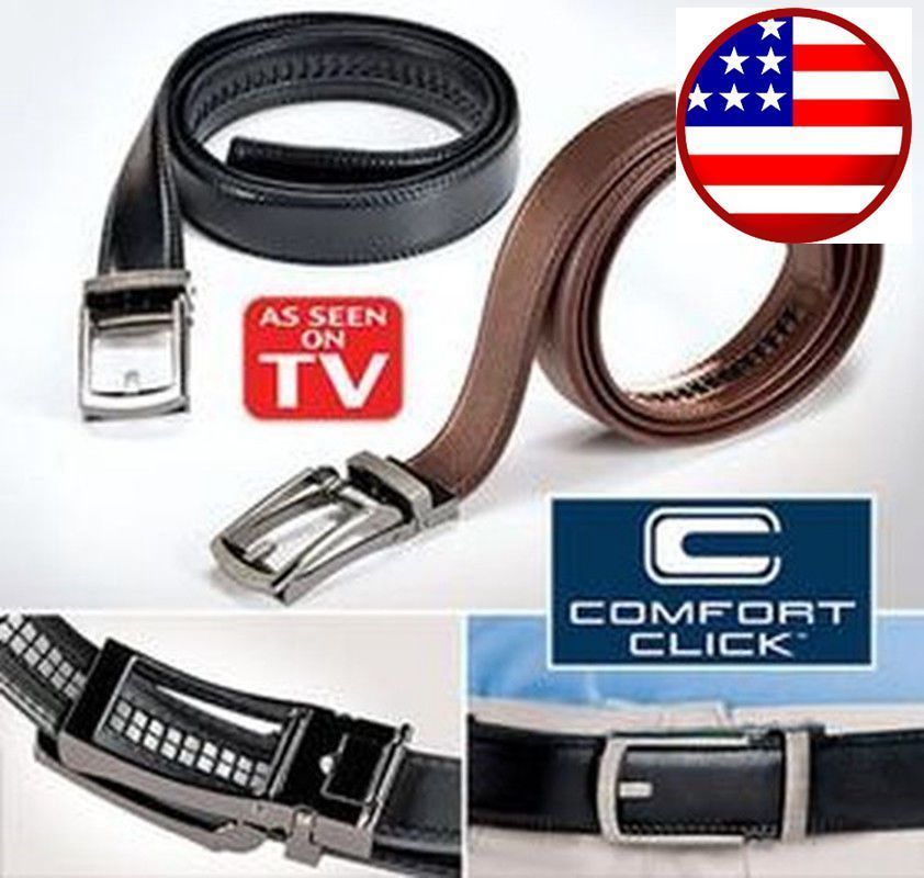 Comfort Click Leather Belt Automatic Adjustable Men Gift As Seen On Tv Us Sellerのebay公認海外通販 セカイモン