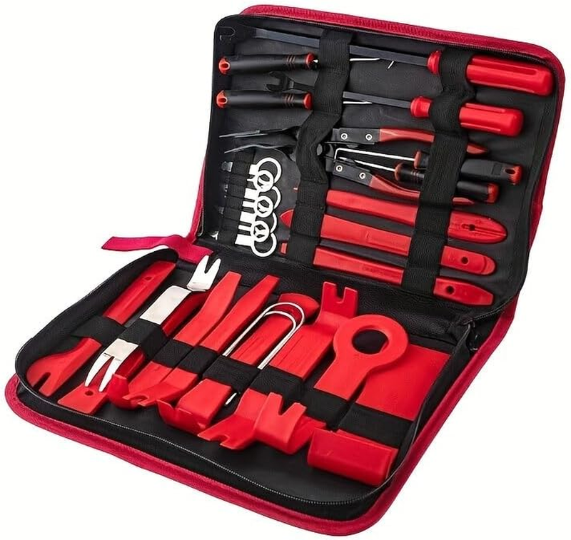 Car Trim Removal Tool 39Pcs Set with Zipper Bag for Car Audio Dash Door Panel Wi