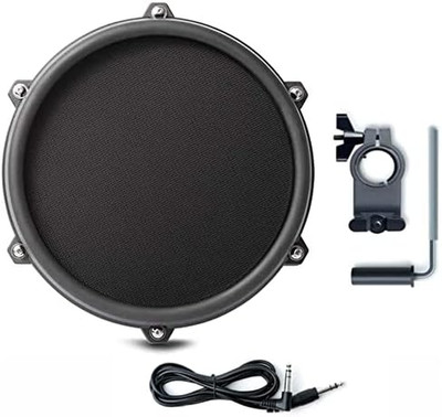 Alesis Nitro 8 Inch Single-Zone Mesh Tom Pad with Clamp and  10Ft Trigger Cable 