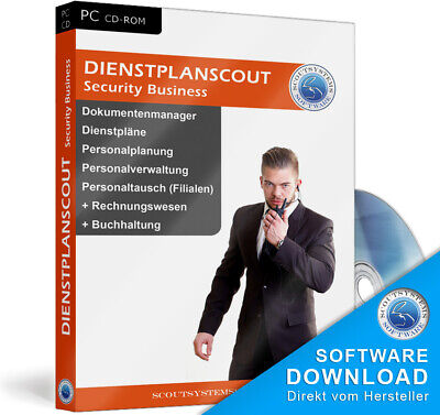 Personal,Faktura,Buchhaltung Software Security Business,Wachschutz Programm,EDV