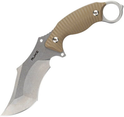 New RUIKE F181 Fixed Blade Sand F181-W