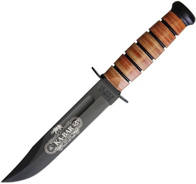 Ka-Bar 120th Anniversary USMC 9191 Fighter Knife Plain USA
