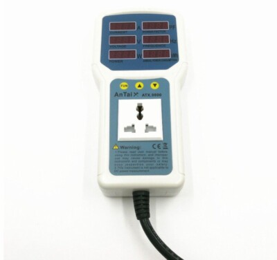 ATX9800 Electricity Power Meter Power Energy Monitor Socket Watt Meter Analyzer