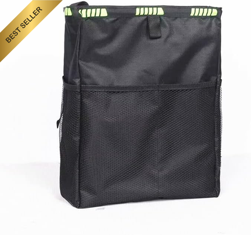 Waterproof Car Trash Bag Litter Can Garbage Waste Bin Seat Organizer Storage Box